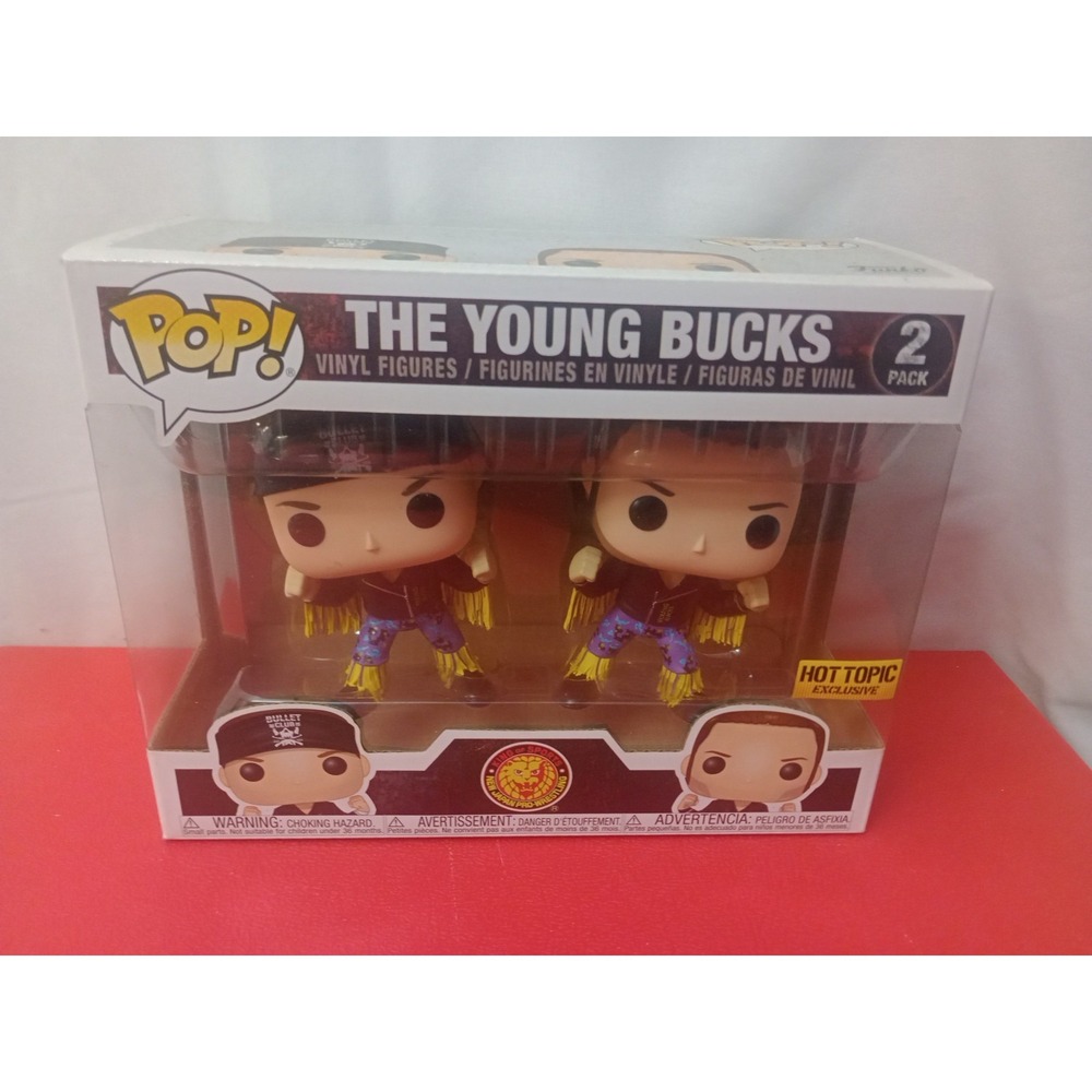 Funko Pop! Vinyl Young Bucks Hot Topic Exclusive Matt Jackson Nick Jackson Toy